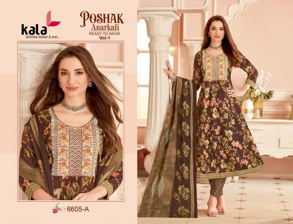 Kala Poshak Vol-1 – Anarkali Style Kurti Pant With Dupatta